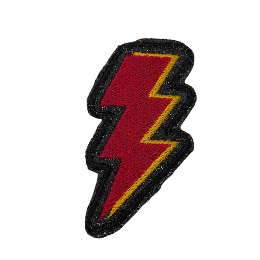 Kansas City Chiefs Lightning Bolt Patch for Custom Hats, Apparel, and Accessories