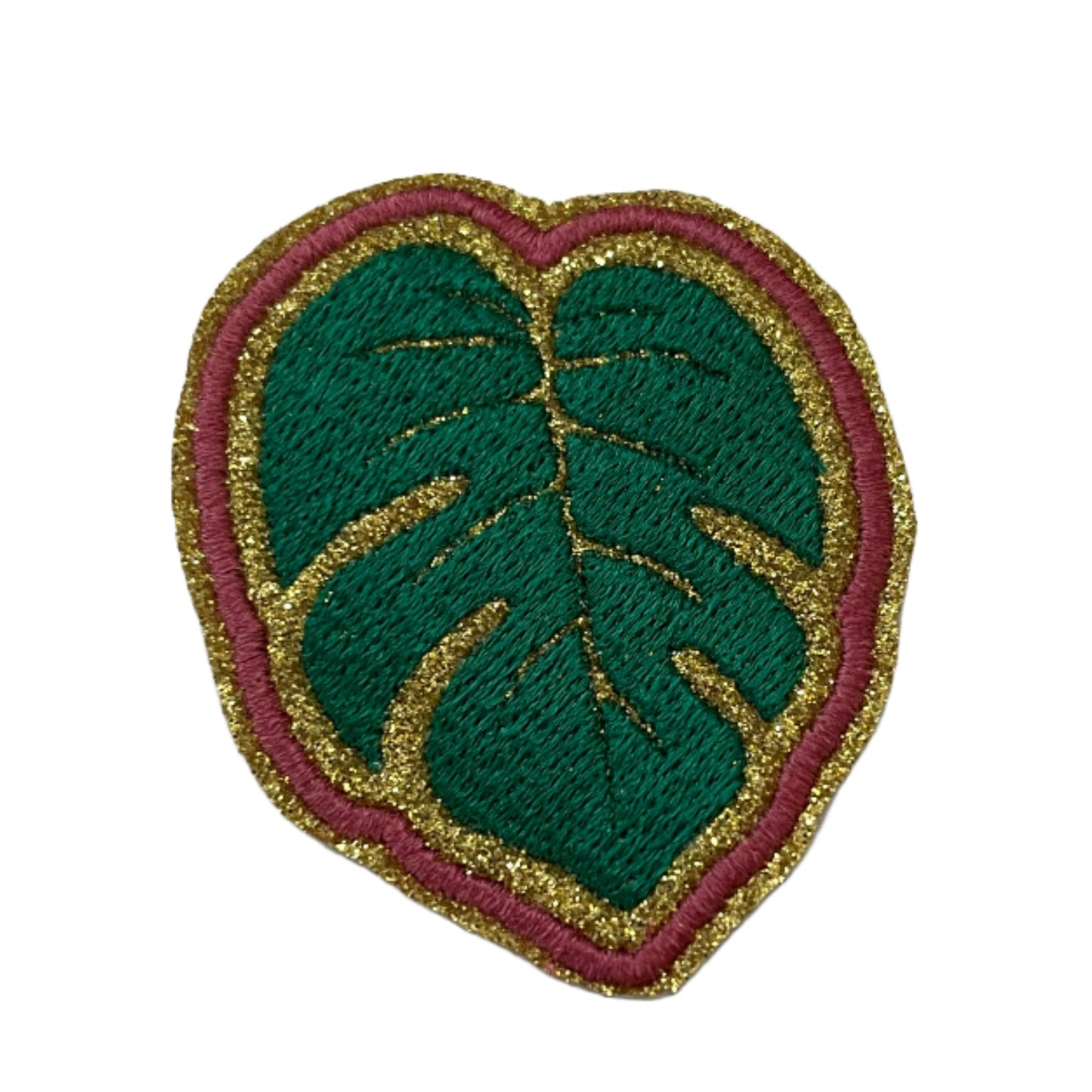 Trendy Monstera Leaf Embroidered Patch - Perfect for Custom Hats