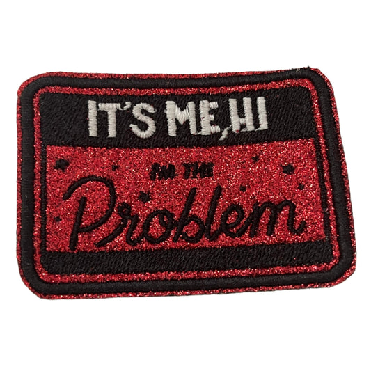 "It's Me, Hi" Iron-On Patch - Taylor Swift's Anti-Hero Lyrics