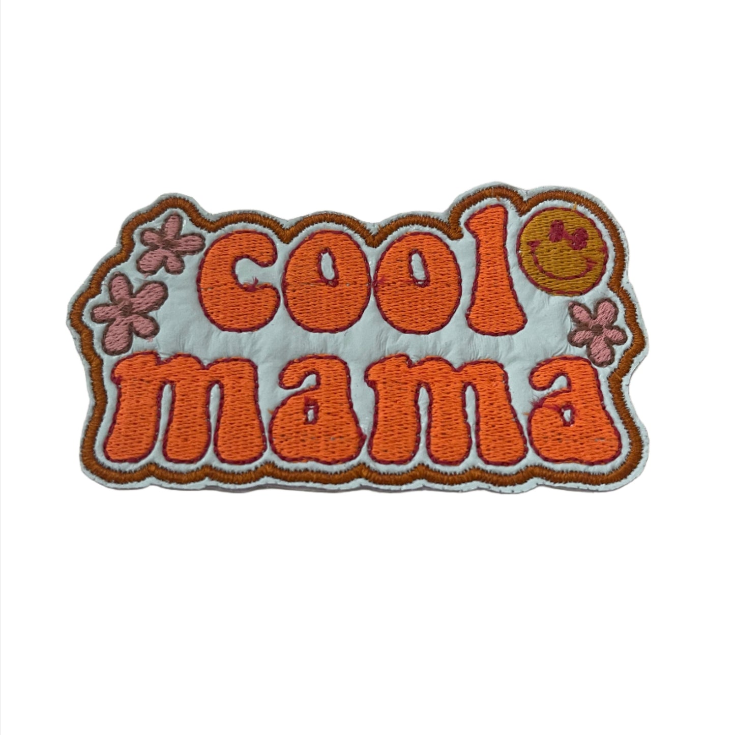 Cool Mama Iron-On Patch - Funky and Fun Retro Style