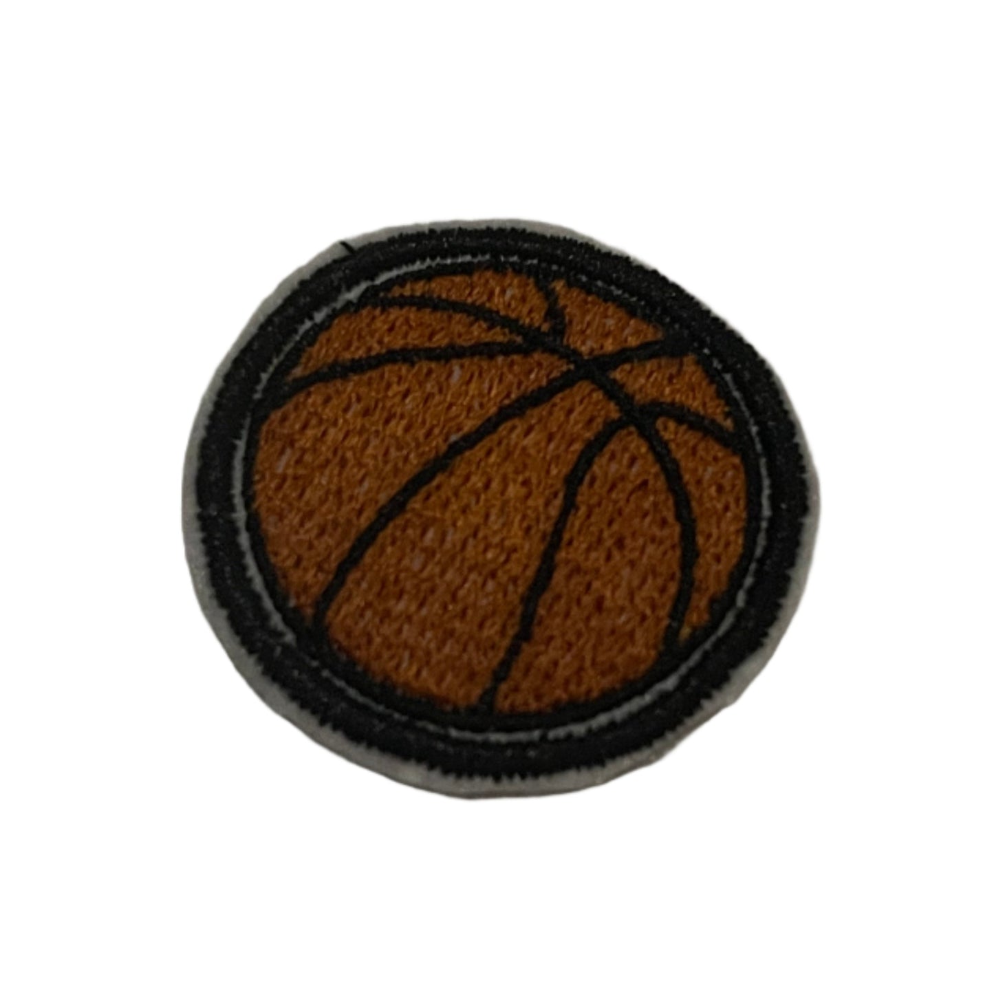 Basketball Embroidered Patch - Perfect for Custom Trucker Hats