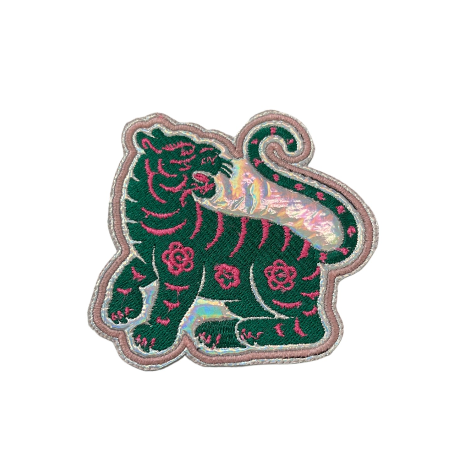 Holographic Tiger Patch | Customizable & Trendy