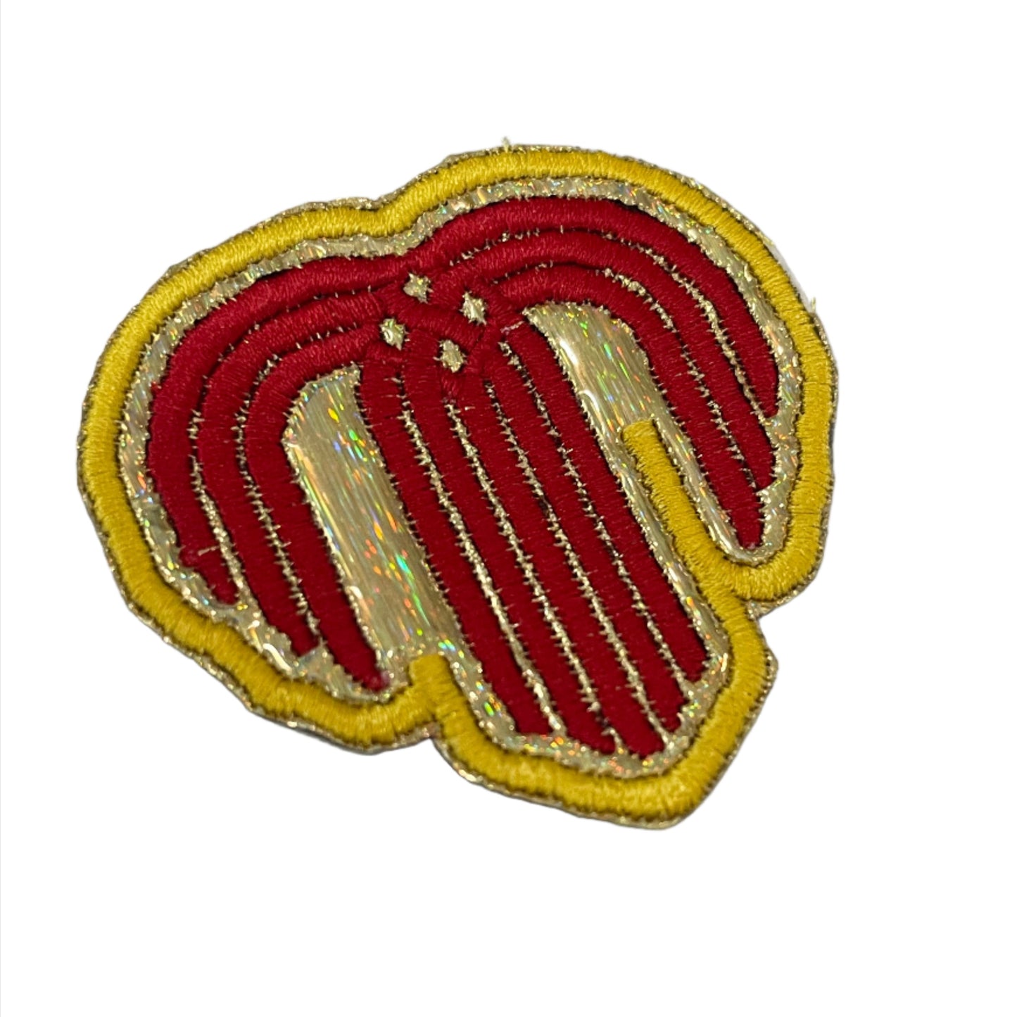 Kansas City Fountain Logo Patch in Chiefs Colors