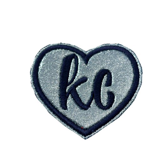 Heart KC Patch - Customizable Trucker Hat Option | Trendy & Stylish in Sporting KC Colors