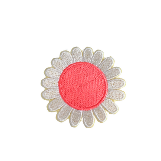 Boho Daisy embroidered patch