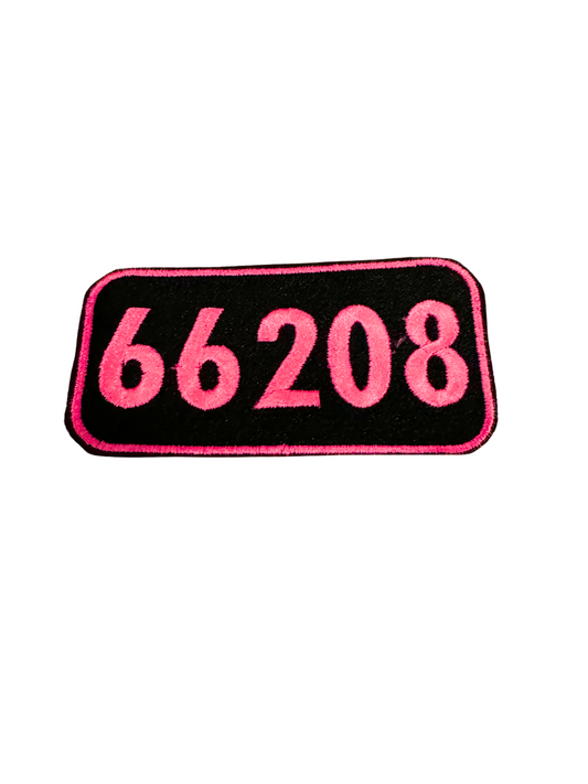 66208 NEON PINK ON BLACK