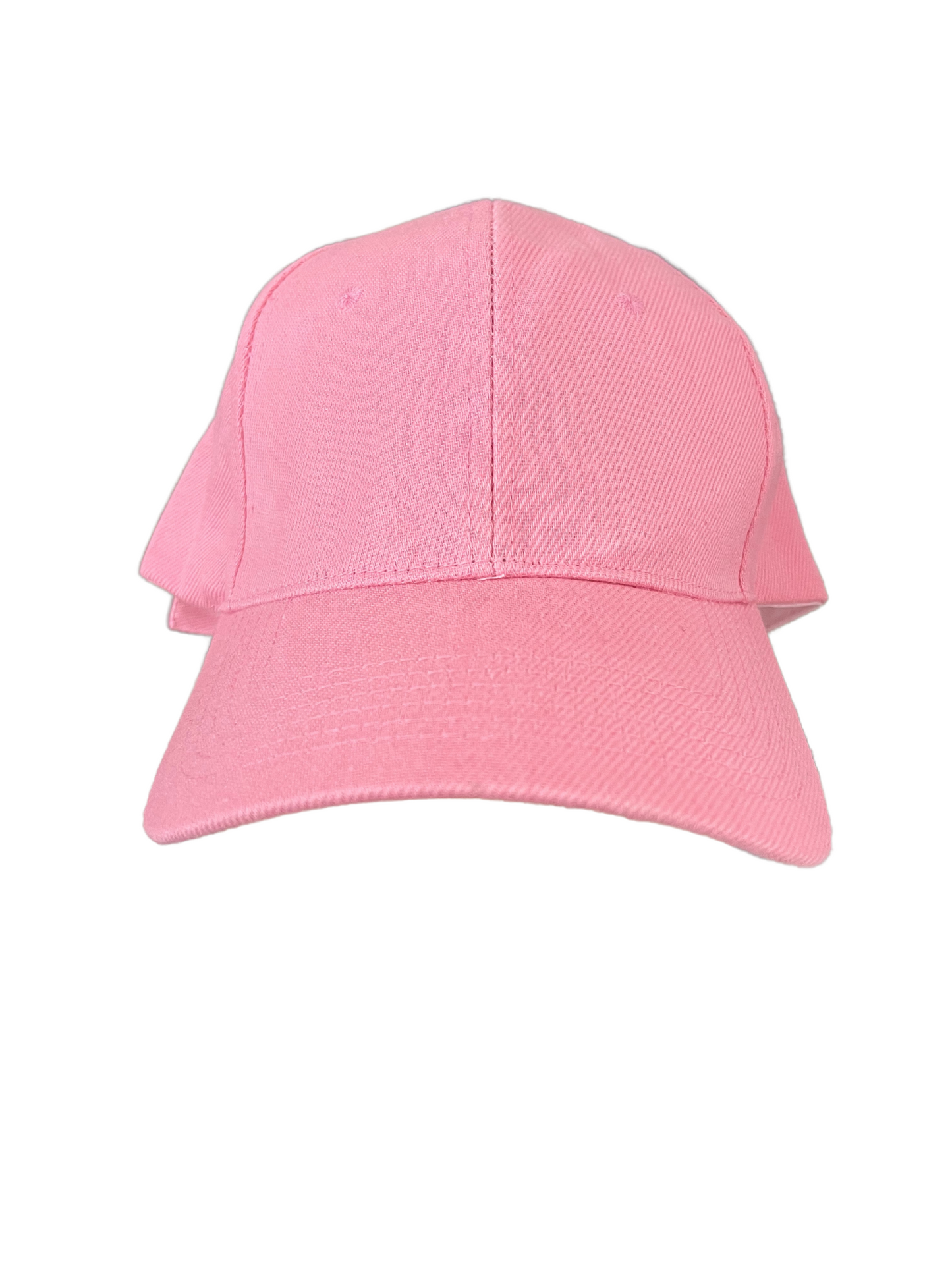 Adult Size - Pink Canvas Baseball Hat Slide Adjustment