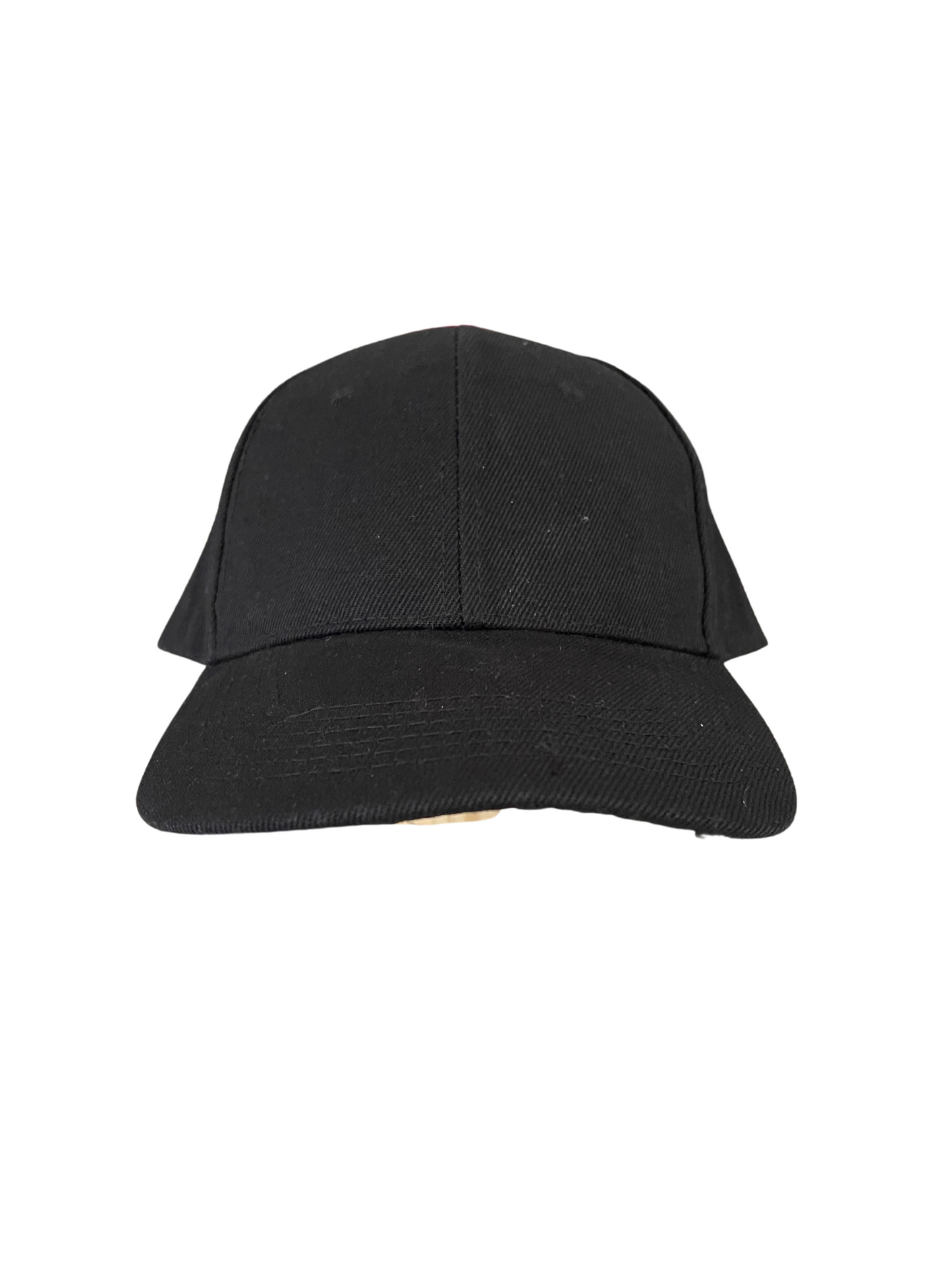 Adult Size - Black Canvas Baseball Hat Slide Adjustment