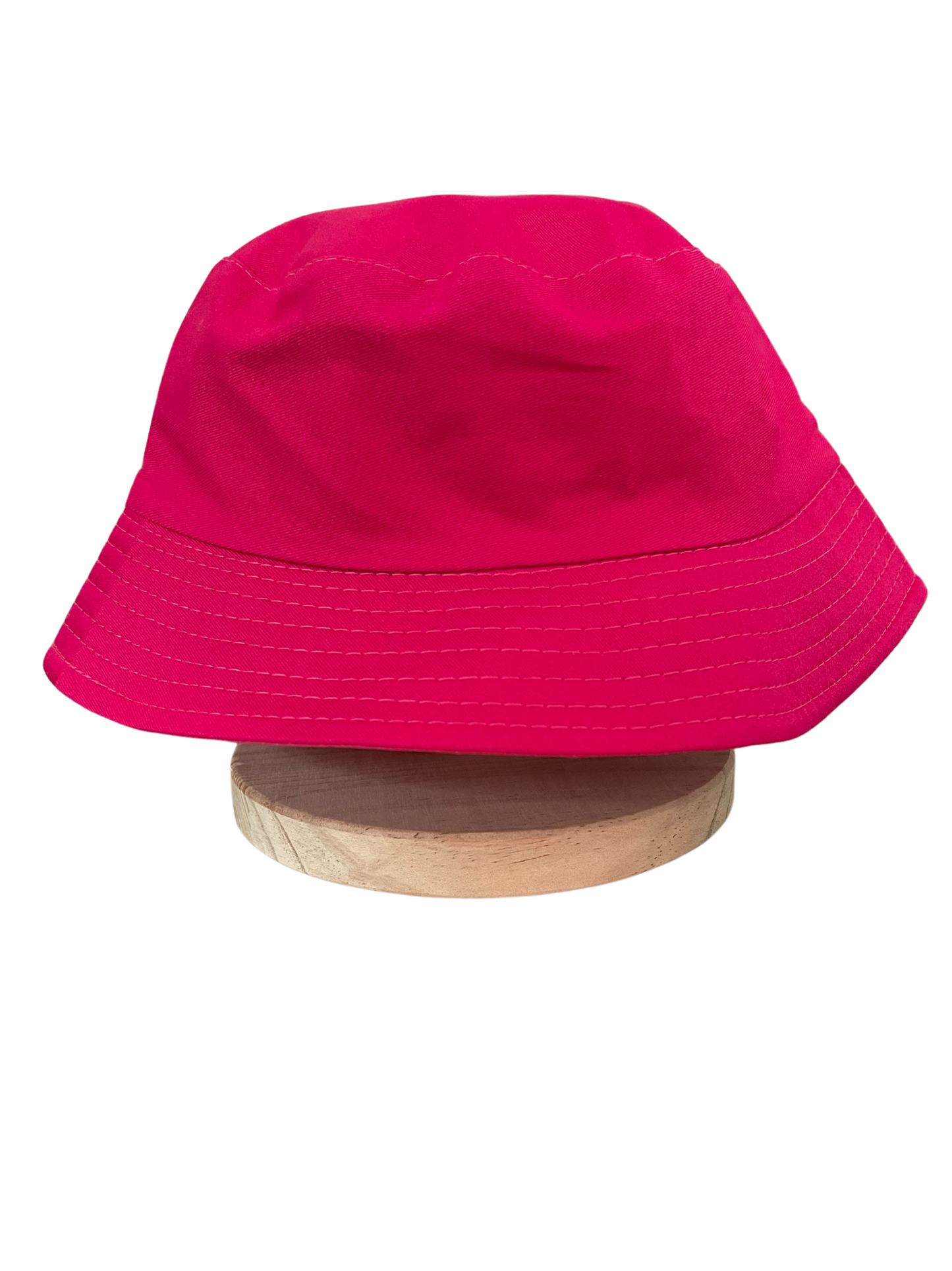 Adult Size - Bright Pink Bucket Hat